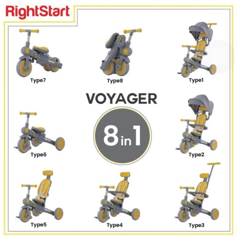 RightStart Voyager X 8 in 1 Sepeda Bayi Anak
