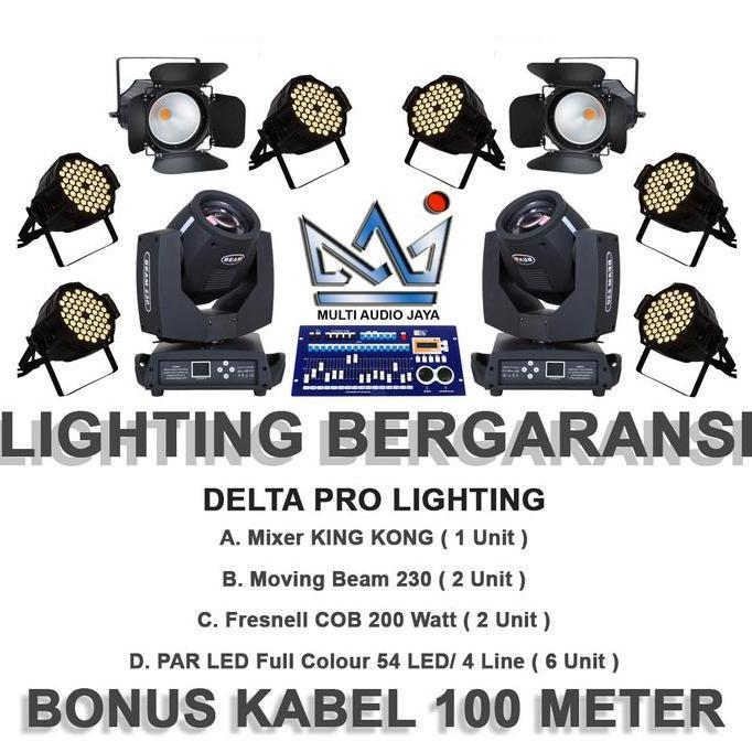 Paket Lighting Moving Beam Bergaransi