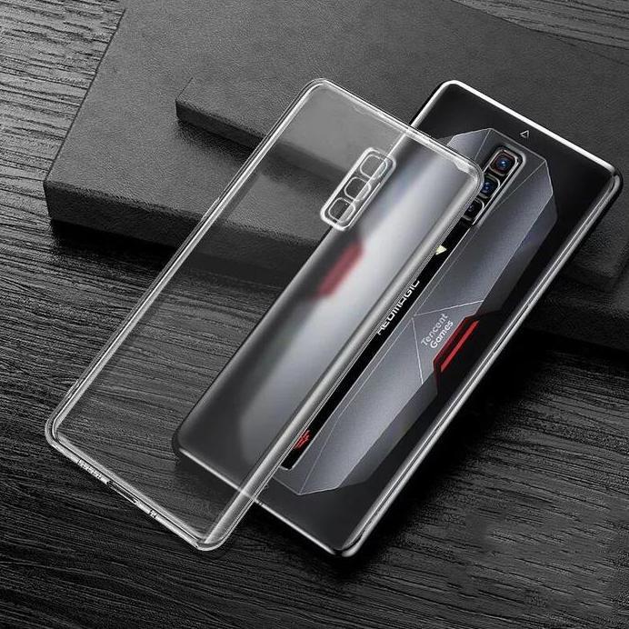 Softcase Silikon Red Magic 6/6 Pro Clear Case murah