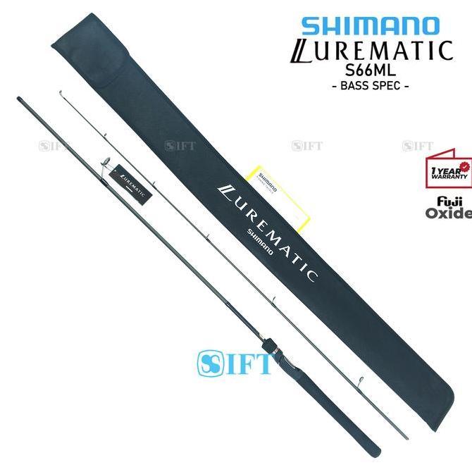 Joran Shimano Lurematic Bass | Fuji | Casting Kolam Sungai Muara Laut