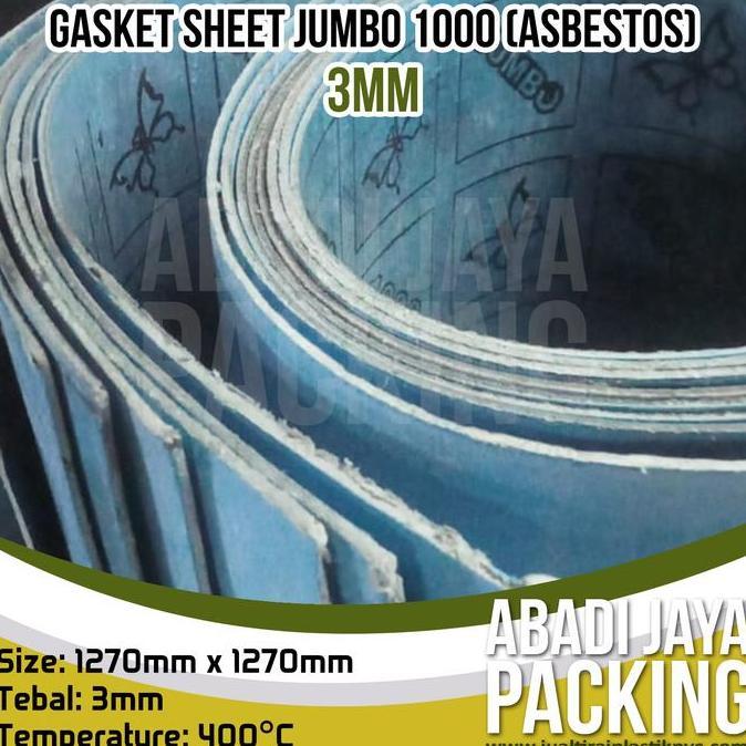 gasket sheet JUMBO 1000 3mm (asbestos)