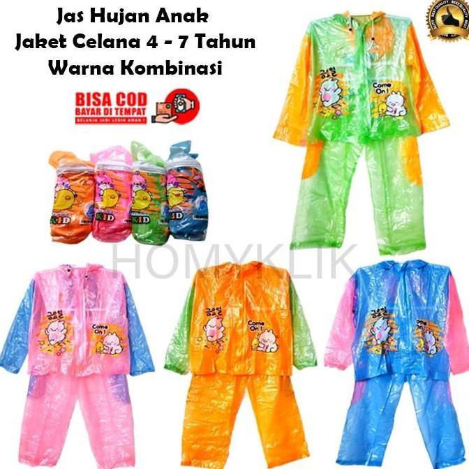 ORIGINAL Jas Hujan anak Big kids Dholpin Jas hujan terlaris READY STOCK