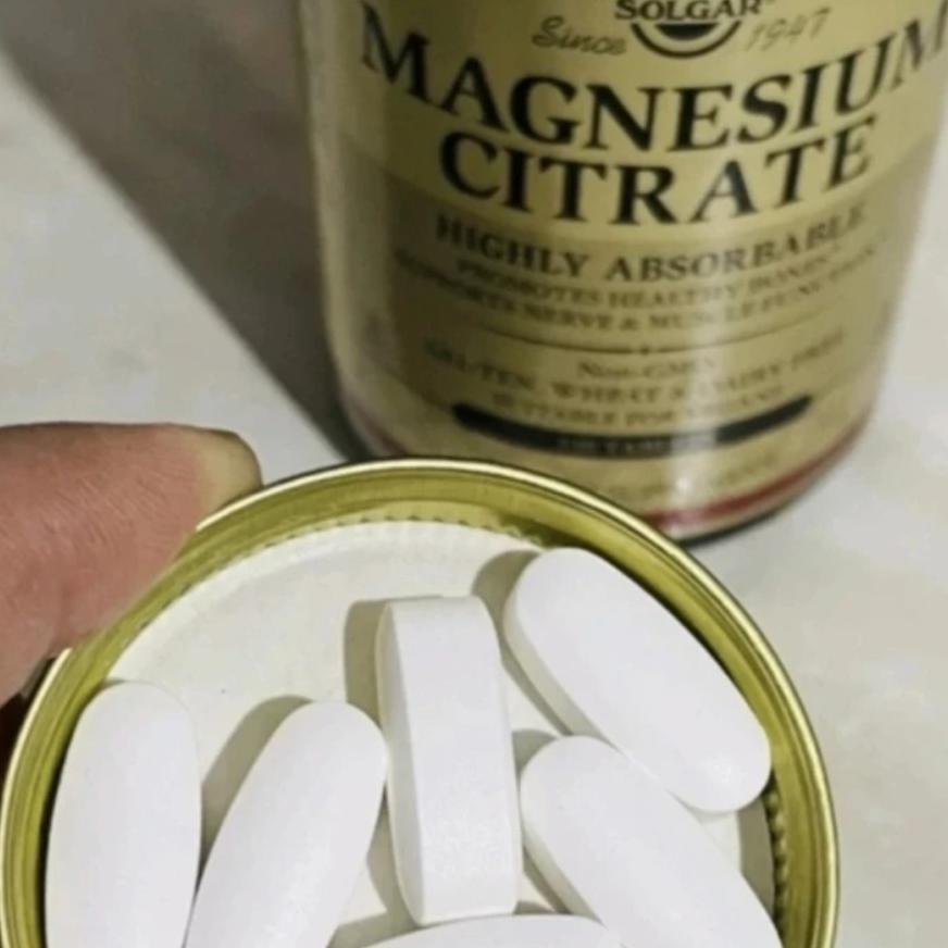 Solgar Magnesium Citrate, 120 Tablets Usa November 2027 Original