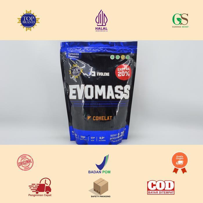 Manado Evolene EVOMASS 5 lbs - 2,25 kg Penambah Berat Badan