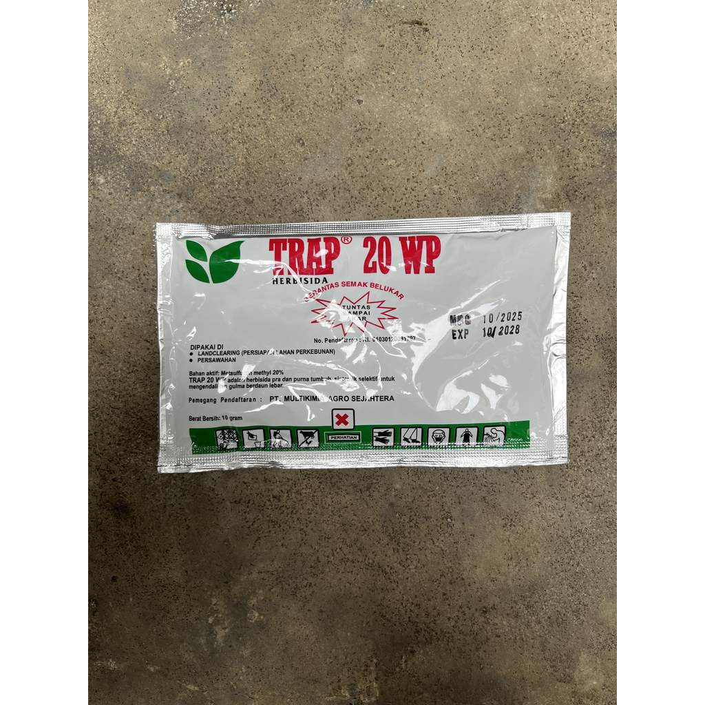 Herbisida Trap 20 WP Per Saset