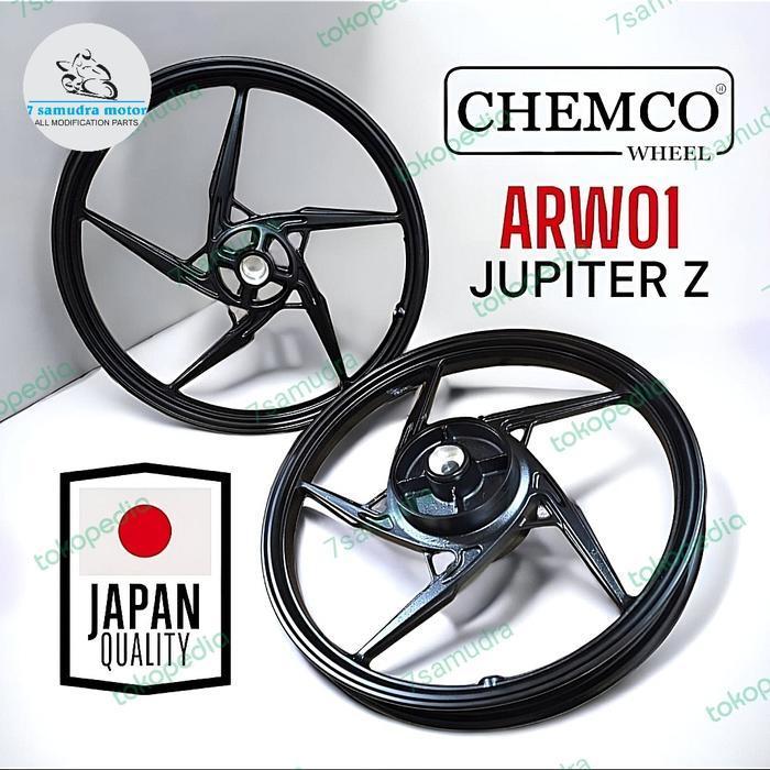 velg racing chemco arw 160/160 -17  palang 5  jupiter z, fizr