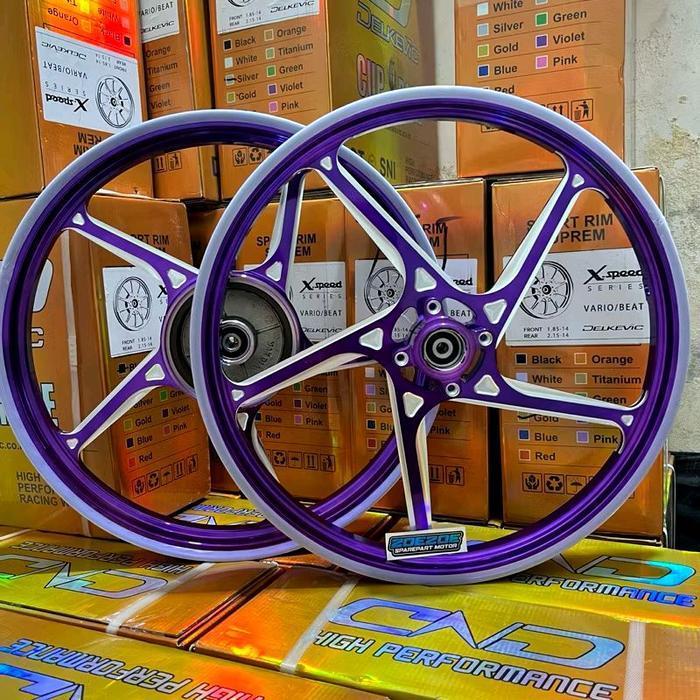 Velg Pelek Racing Delkevic D55 Yamaha FIZR /Jupiter Lama/Vega Lama/Crypton/Alfa /Jupiter Burhan Forc