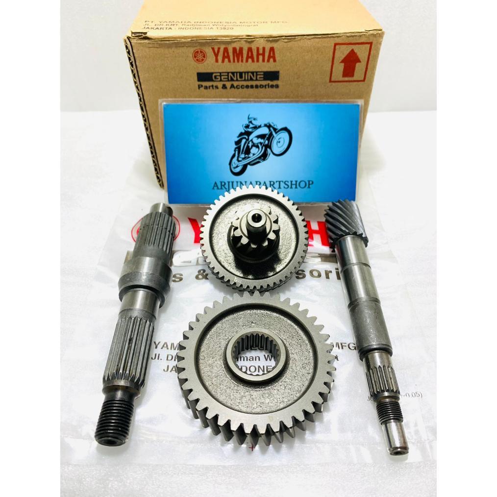 RASIO SET GEAR BOX YAMAHA MIO M3 MIO Z FINO FI 125 cc BARU ORIGINAL