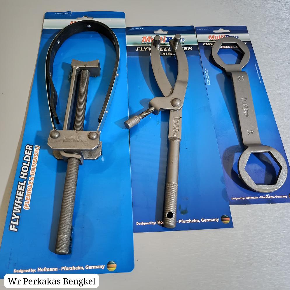 PAKET Kunci CVT Multipro 1 Set Lengkap - Kunci Treker CVT Tahanan + Kunci Mur CVT 39 - 41 + Treker B