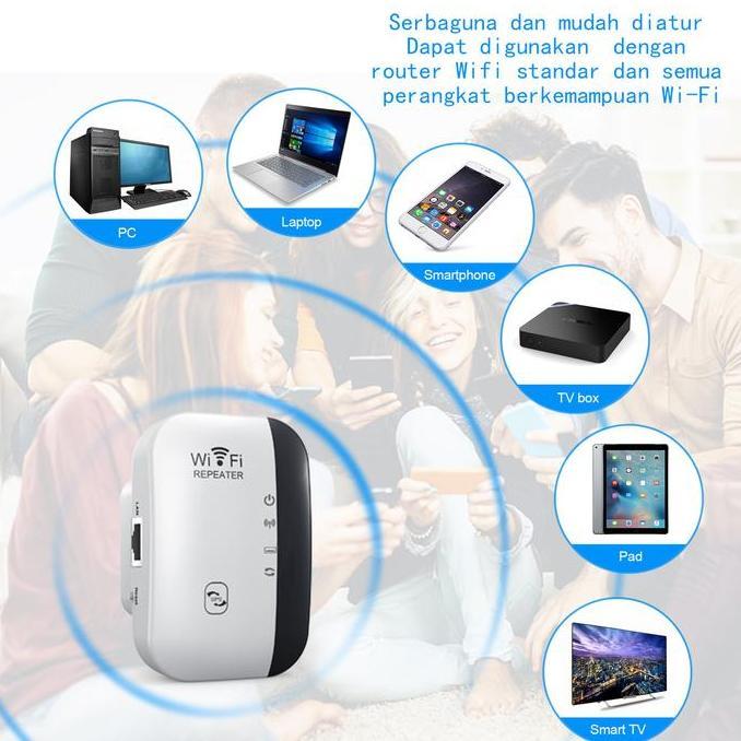 CODManfen Repeater UMT-02 Nirkabel Memperluas Penguat wifi sinyal penangkap repeater penguat sinyal 