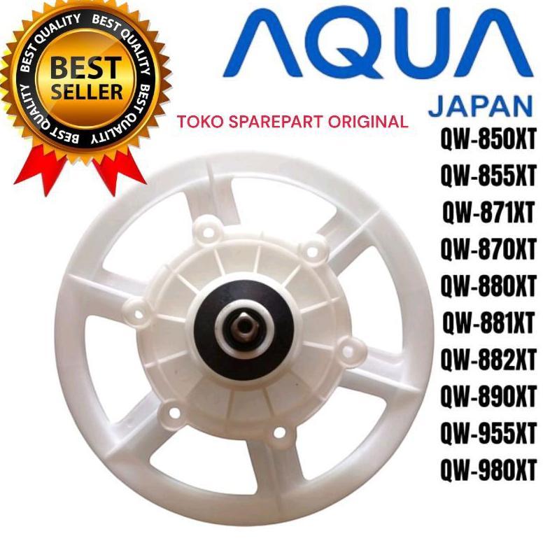 GEARBOX GIRBOK MESIN CUCI 2 TABUNG SANYO AQUA QW-850XT