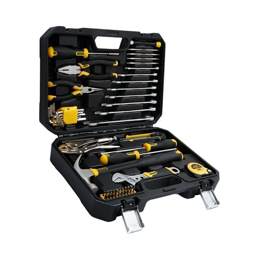 AZKO KRISBOW TOOL KIT 52 PCS - TOOLKIT BOX KOTAK SET PERKAKAS MEKANIK - OBENG TANG PALU KUNCI TOOLS