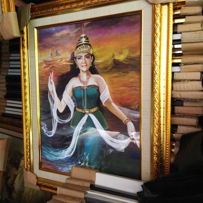 bingkai gambar NYI Roro kidul UK 43x53cm