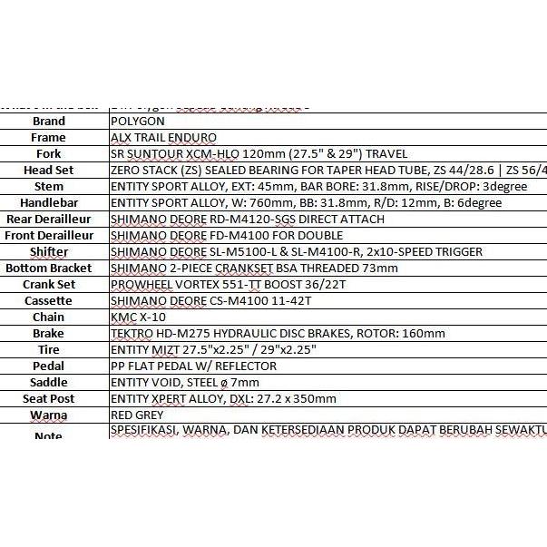 Bestone- Polygon Sepeda Gunung MTB Xtrada 5