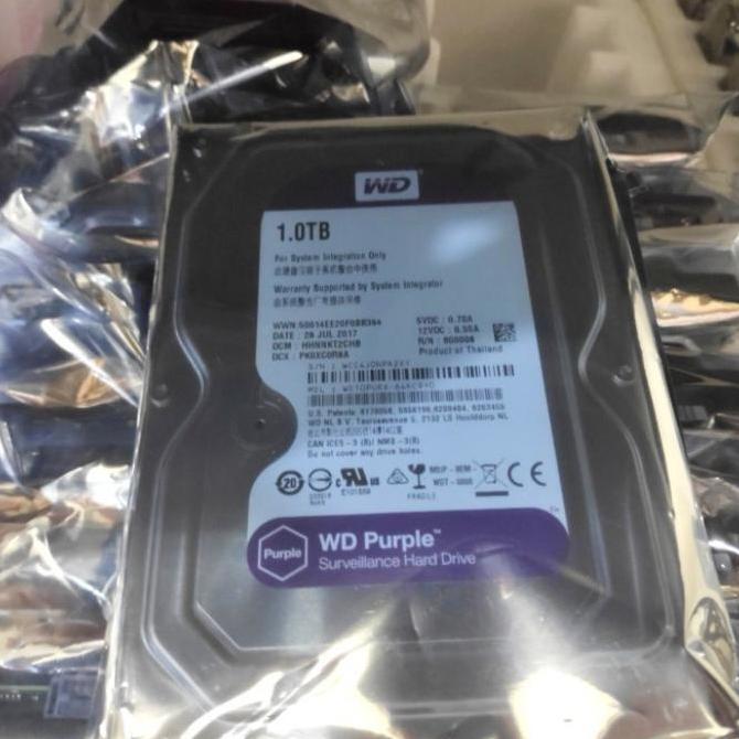 BEBAS ONGKIR - Hardisk WD PURPLE 1TB HARDISK CCTV WD 1TB