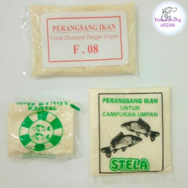 Kokodistrol - Perangsang Ikan Untuk Campuran Umpan (F. 08, Super Kinoy, Stella) - Shopping Day