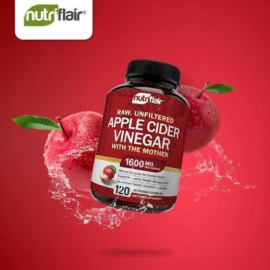 Apple Cider Vinegar Capsules with Mother 1600mg Weight Loss Keto _ loui