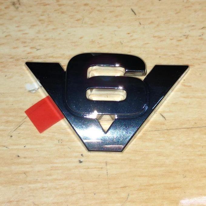 OK FORD GENUINE PARTS EMBLEM V6 FORD ESCAPE 3.000CC E11851771 *