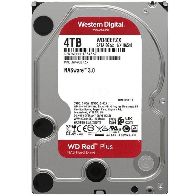 Harddisk WD RED Plus 4TB