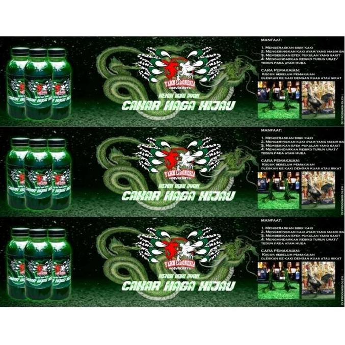 Brixd- Kemin Kaki Kaki Ayam Cakar Naga Hijau Dan Cakar Naga Merah