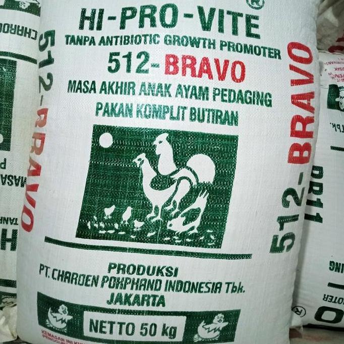 Brixd- Pur Ayam 512 Voer Pakan Ayam Hi Pro Vite 512 Charoen Paket 10 Kg