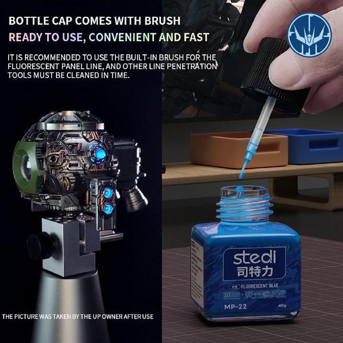 Toyx- Stedi Modeling Fluorescent Panel Line Accent Gundam - Panel Liner