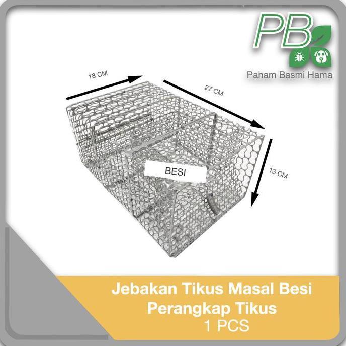 BERKUALITAS Jebakan Tikus Masal Besi - Perangkap Tikus Masal - Besi Plat - 1 PCS