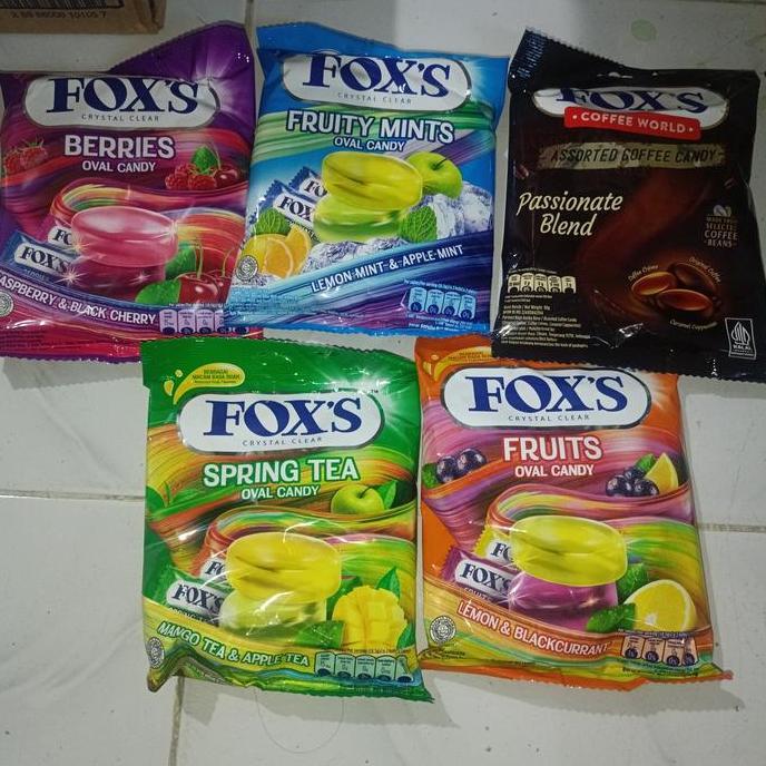 News permen fox's 1 pack isi 50pcs