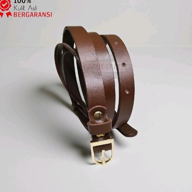 Ikat Pinggang Wanita Kulit Asli/Sabuk Kulit Wanita Asli/Gesper kulit Wanita Belt Fashion