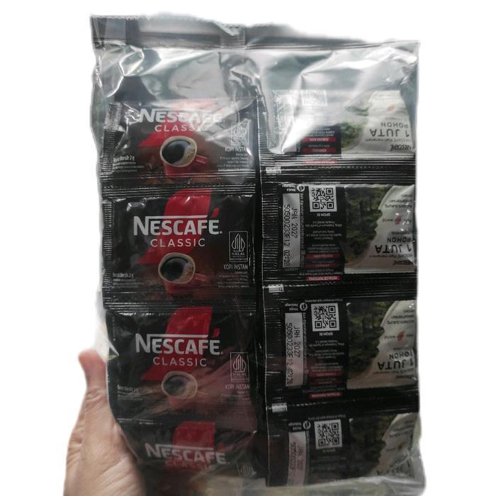 Nescafe Classic Sachet 2gr - 1 pack isi 60 sachet