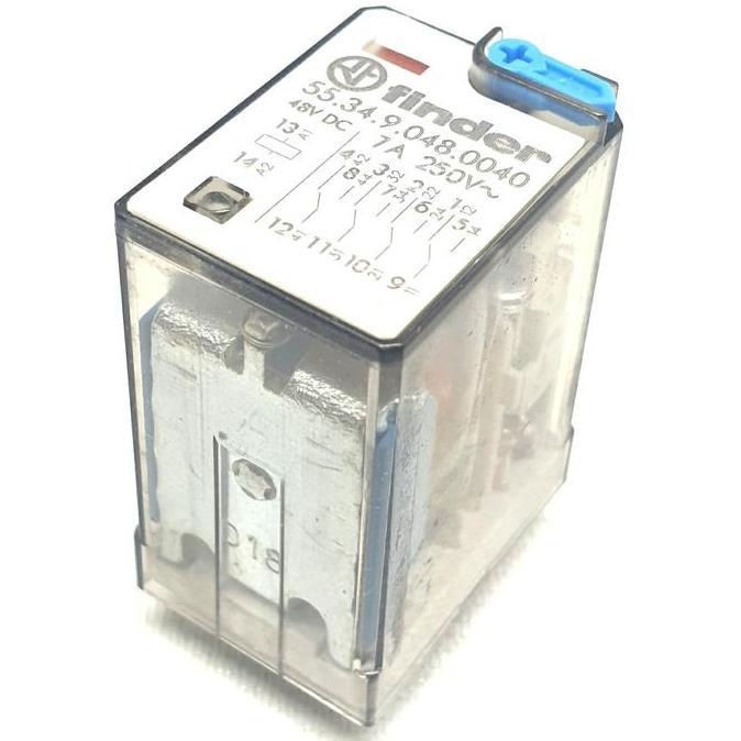 Relay Finder 55.34.9.048.0040 48Vdc 4Co -4Pdt Murah