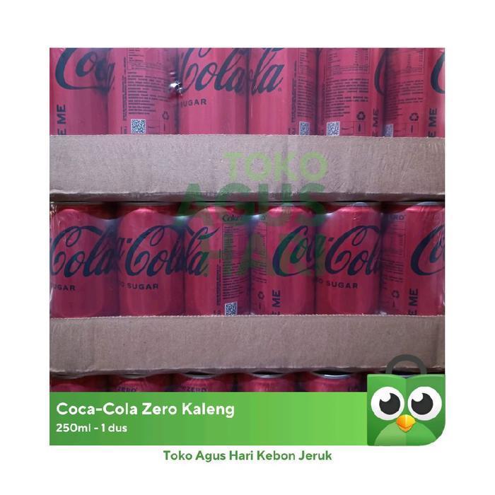 COCA COLA ZERO kaleng 330ml