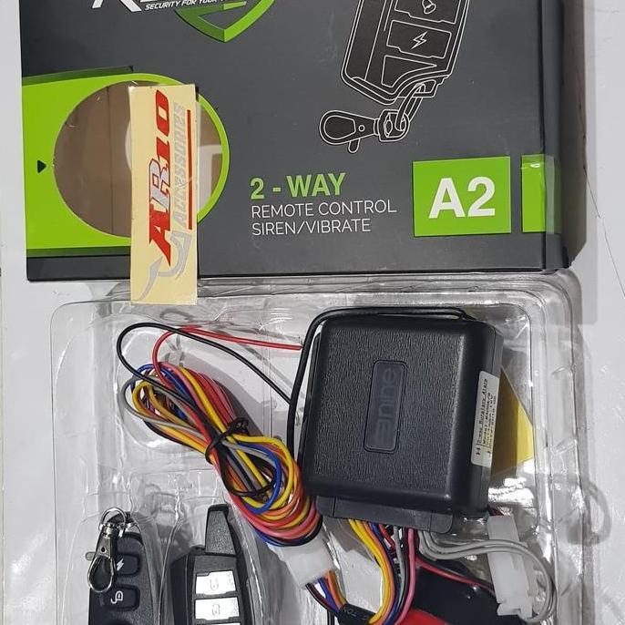 ALARM MOTOR LUMINOS A2 REMOTE GETAR MP2 WHY