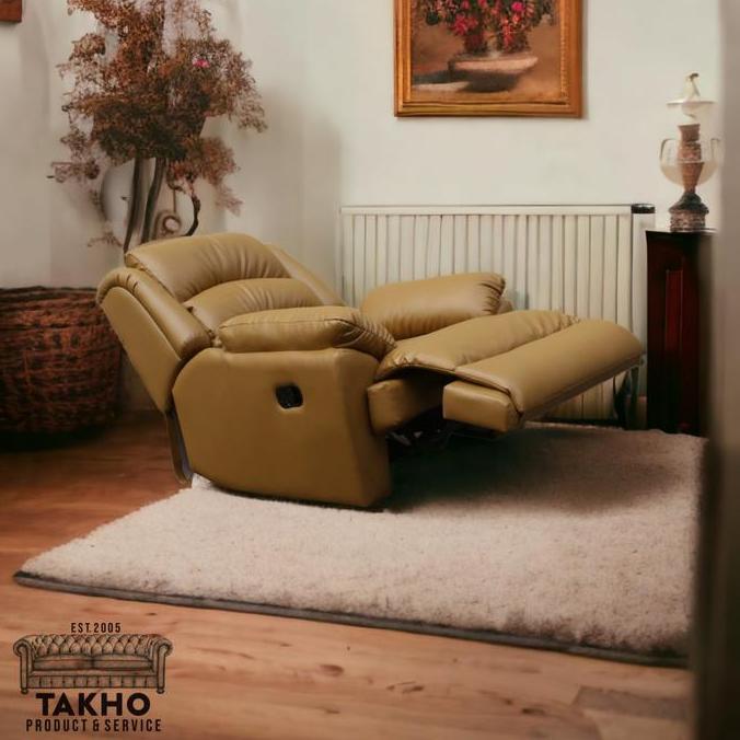 Sofa Reclining 1 Seater (Sofa Refleksi/Sofa Santai/Sofa Tidur)