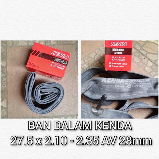 Promo BAN DALAM KENDA 27.5 x 2.10 - 2.35 Diskon