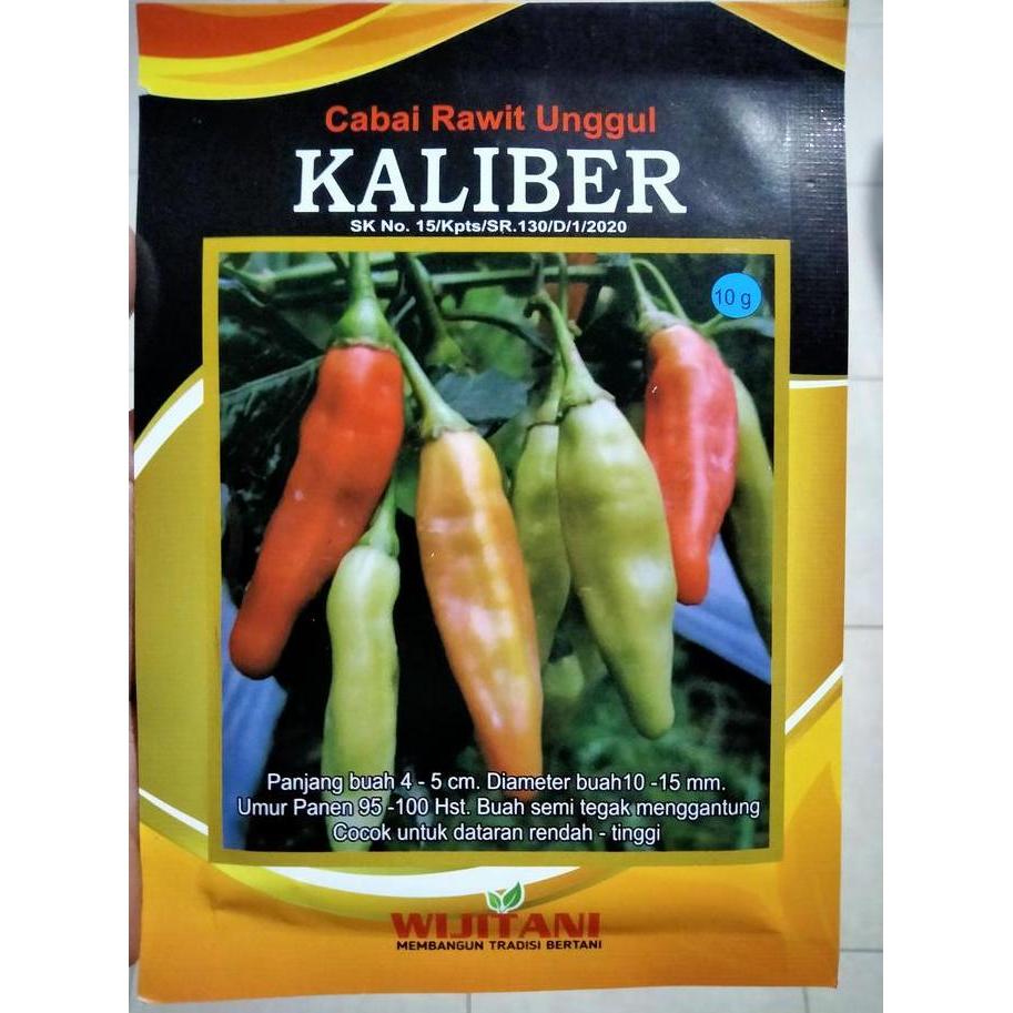 Gaerdenpic- Benih Cabe Rawit Kaliber 10 Gram - Bibit Cabe Kaliber - Crm Kaliber Cabai