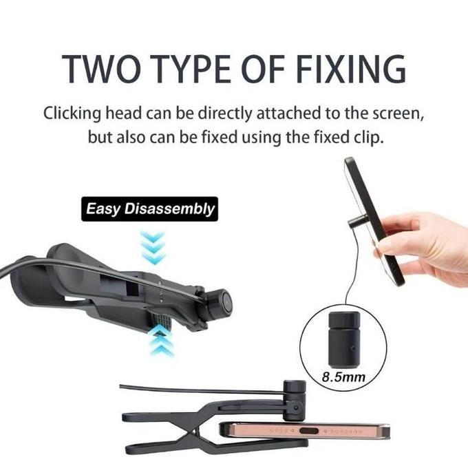 Ewimshonshop - Alat Tap Tap Layar Auto Clicker Hp Dengan 2 Head Tap Penyesuaian Empat Kecepatan Untu