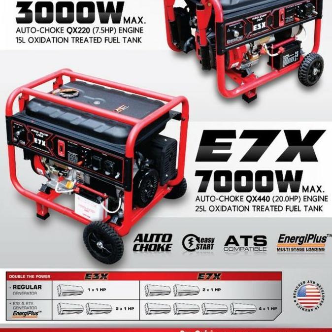 #####] Genset Las 7000 watt PROQUIP E7X Generator 7000 watt