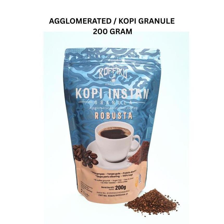 Venomdakar7 - [Agglomerated] Koffiku Kopi Granule / Instant Black Coffee / Kopi Hitam Instan / Kopi 