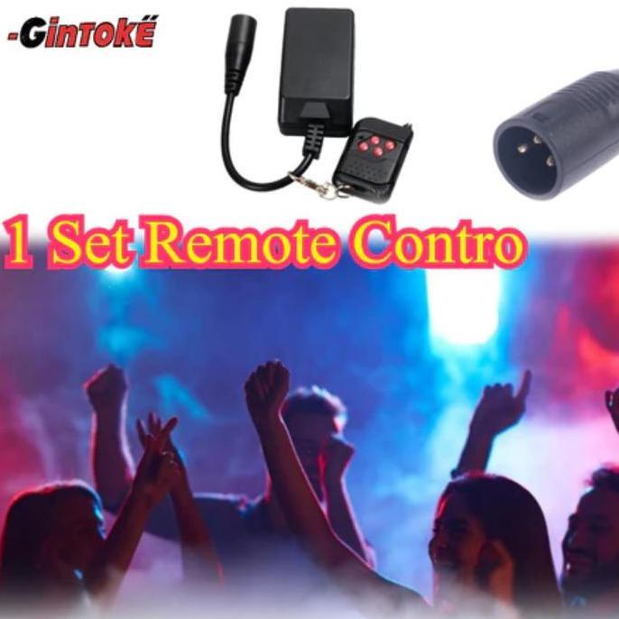 Ewimshonshop - Mesin Kabut Asap Remote Kontrol Kontrol Fog Machine/Remote Control Mesin Asap Panggun