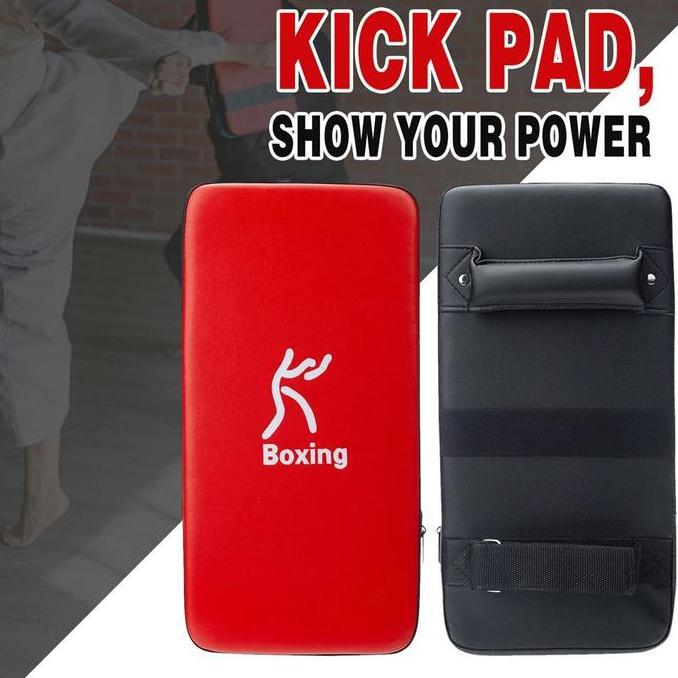 SEPASANG 2 KARATE TAEKWONDO BOXING KICK PUNCH PAD SHIELD PREMIUM ALAT SAMSAK TINJU DARI KULIT SINTET