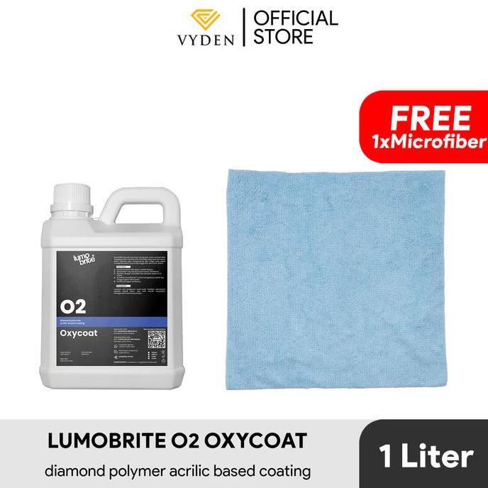 ] Pengkilap Body Motor Mobil LUMOBRITE 02 OXYCOAT DIAMOND POLYMER 1 Liter Semi Coating Premium Nano 