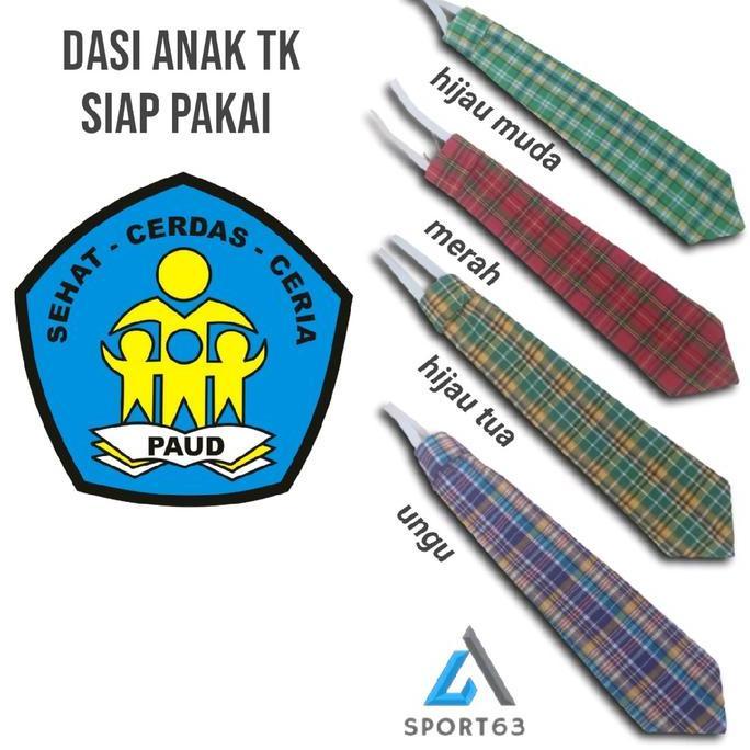 DY58 >> dasi sekolah anak TK/dasi sekolah anak TK/dasi siap pakai anak/dasi anak paud/dasi sekolah a