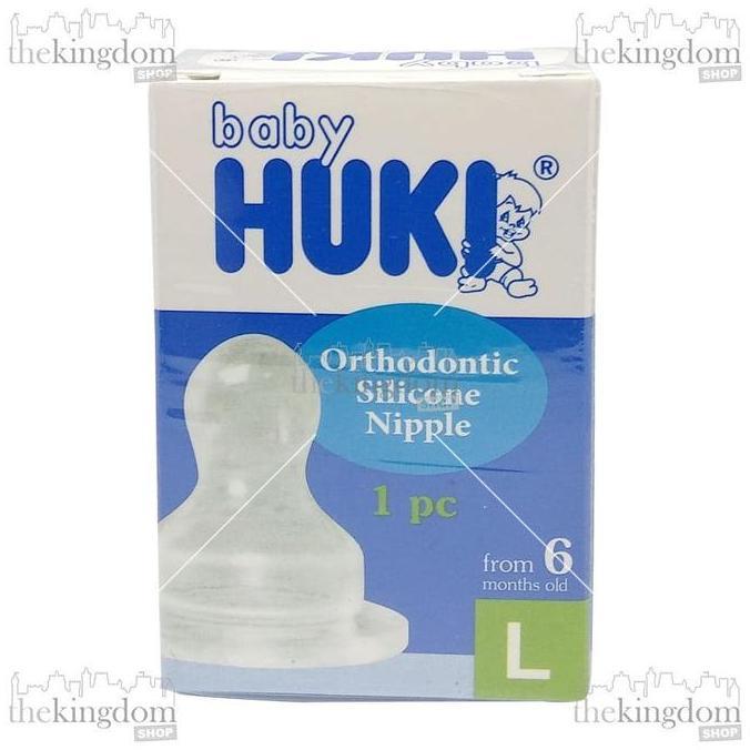 Unik Huki Ci0151 Silicone Teat L Large Teat Dot Silikon Susu Anak Bayi