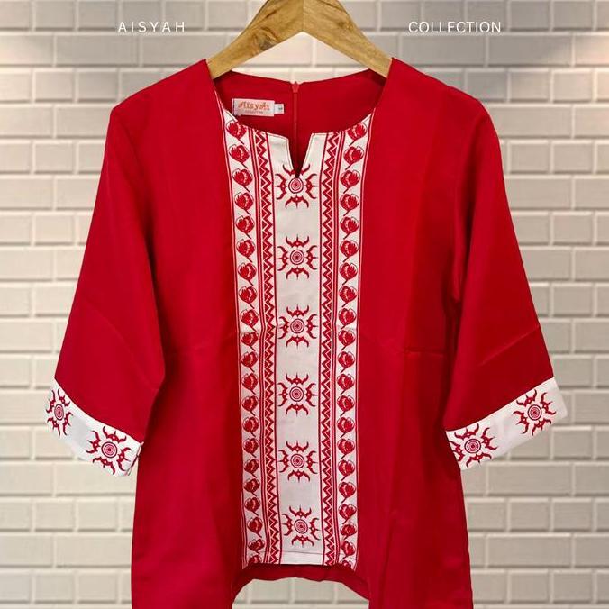 DS268 >> baju cele - variasi motif batik - batik maluku - baju ambon - Kode sisky