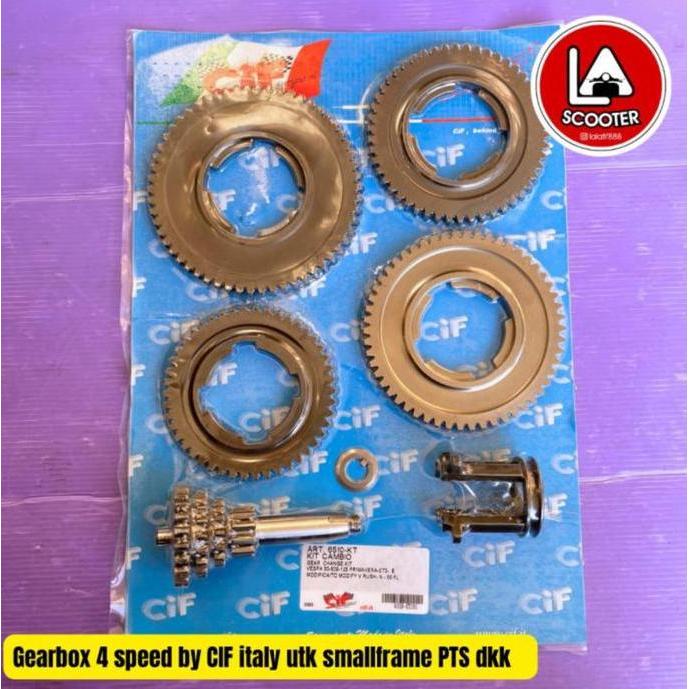 Gearbox 4 speed by CIF italy utk smallframe PK, PTS / et3 dkk