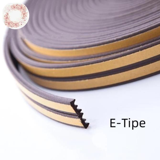 Door Seal List Peredam Suara Karet Pintu Kayu Pintu Alumunium Jendela Per Roll