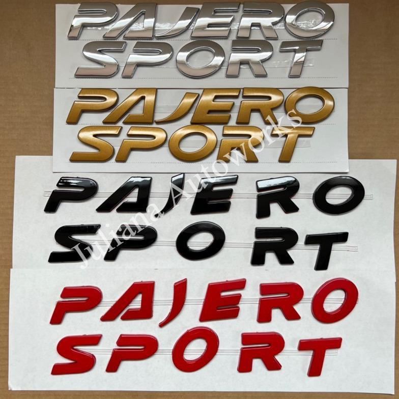 Emblem Kap Mesin Mobil Pajero Sport Emblem Pajero Sport