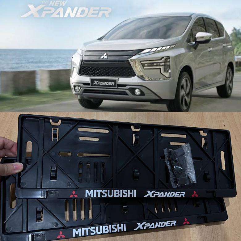 Mitsubishi Xpander Dudukan frame plat nomor mobil