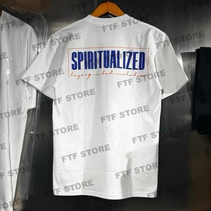 SPIRITUALIZED - LASER GUIDED MELODIES TSHIRT WHITE ((SPECIAL EDITION))